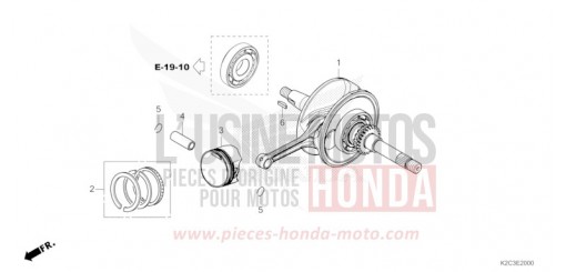 VILEBREQUIN/PISTON NSC110P de 2023